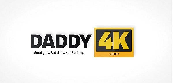  DADDY4K. Chick with outstanding body shapes gets in hands of old male